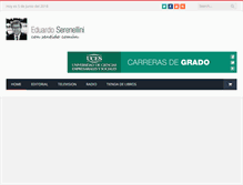 Tablet Screenshot of eduardoserenellini.com